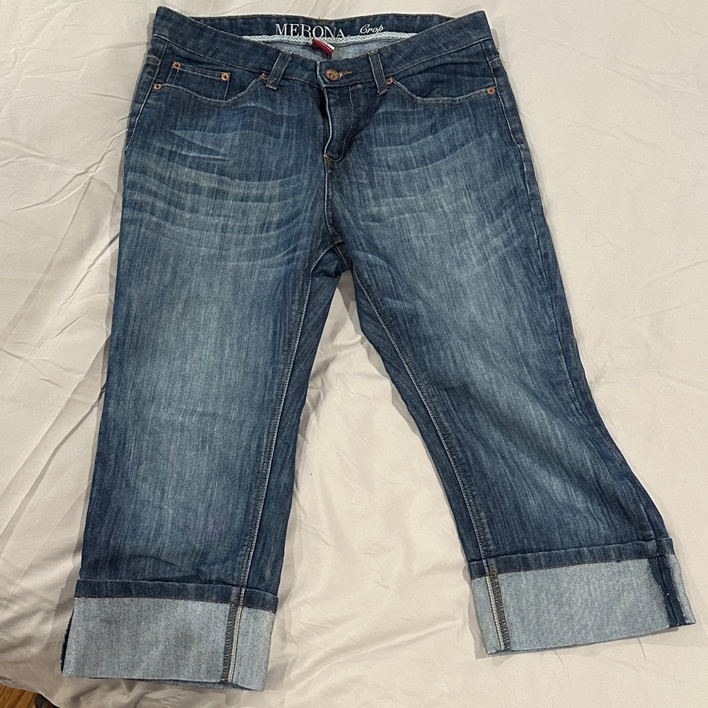 Merona Women's Dark Blue Ankle Jeans